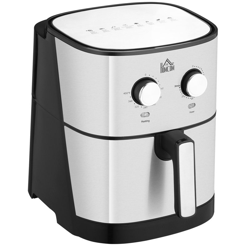 HomCom 6,52 pte Friteuse à air