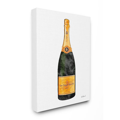 " Minimal Champagne Bottle "