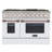 Custom Pro-Style 48 in. 6.7 cu. ft. 8-Burner Freestanding Double Oven Gas Range-73306192-73306193