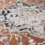 Bentancourt Medallion Black/Terracotta Area Rug-1131477690
