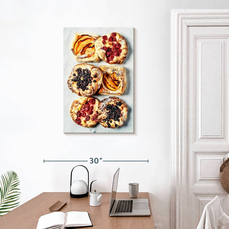 Tartelettes aux fruits sucrés Yarlin, H 30 po x l 20 po