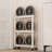 Slim 5-Tier Plastic Storage Cart with Wheels – Multi-Functional Storage Organizer-1539688093
