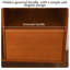 Armoire en acier inoxydable de style médiéval