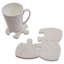 Marble 4 Piece Trivet Set