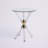 Jonah Glass Top End Table