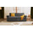  79'' W Upholstered Sofa Velvet Couch with USB Charging Ports-104469165