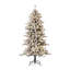 Sapin de Noël artificiel vert / blanc Guillema-196891857
