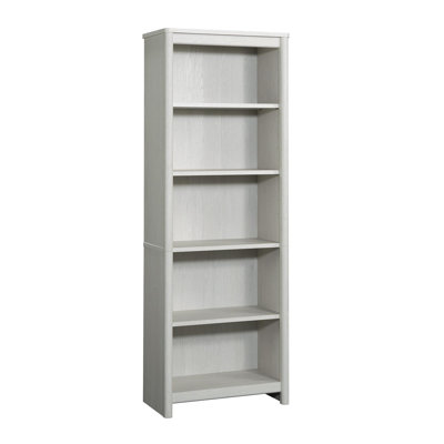 Bibliothèque à 5 tablettes, finition blanche