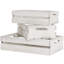 Solid Wood 3 Piece Decorative Bin Set-258040460