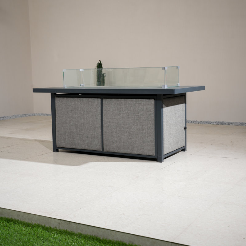 Table foyer d'extérieur au propane 55,94 po x l 28,76 po