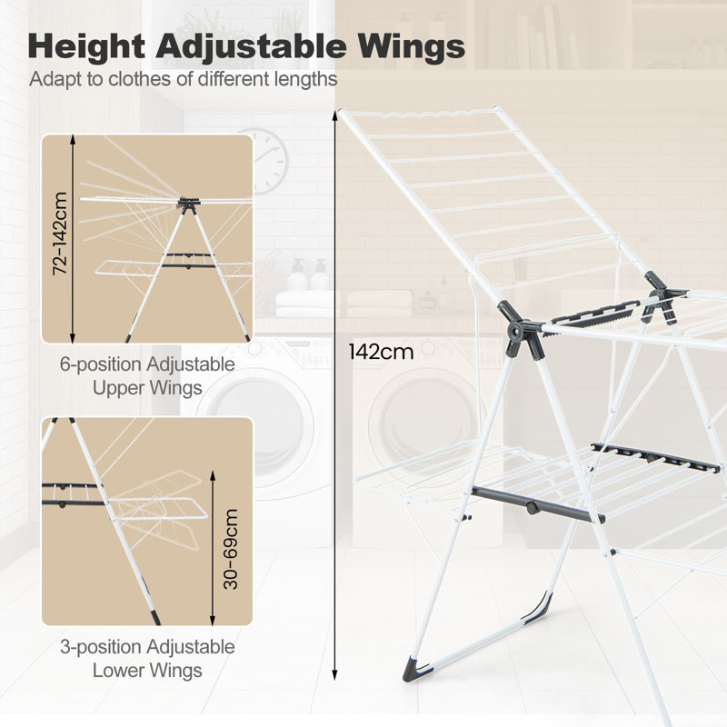 Gullwing Drying Rack