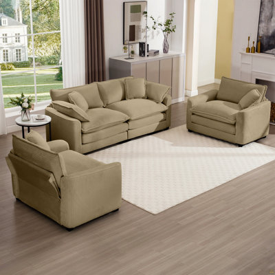 Ensemble de canapé chaleureux et confortable