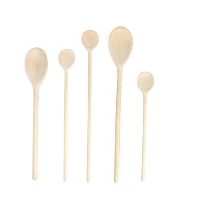 French Cooking Spoon Set - Beechwood