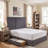 Extra-Tall Tufted Velvet Upholstered Platform Bed with Storage Drawers, King, Gray Velvet-1874685111-1874685106