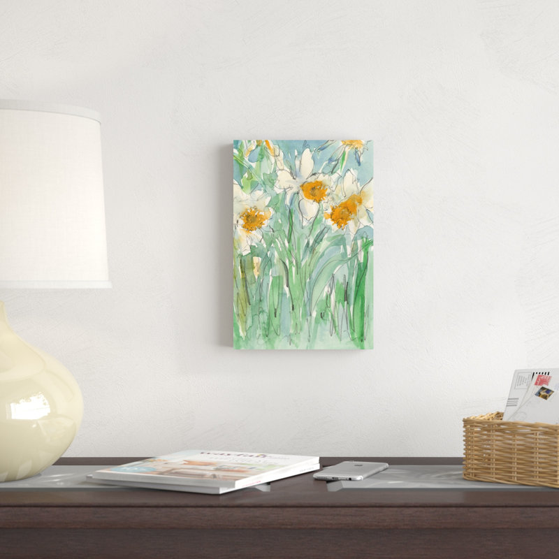 Tiges de jonquilles II, H 48 po x l 32 po