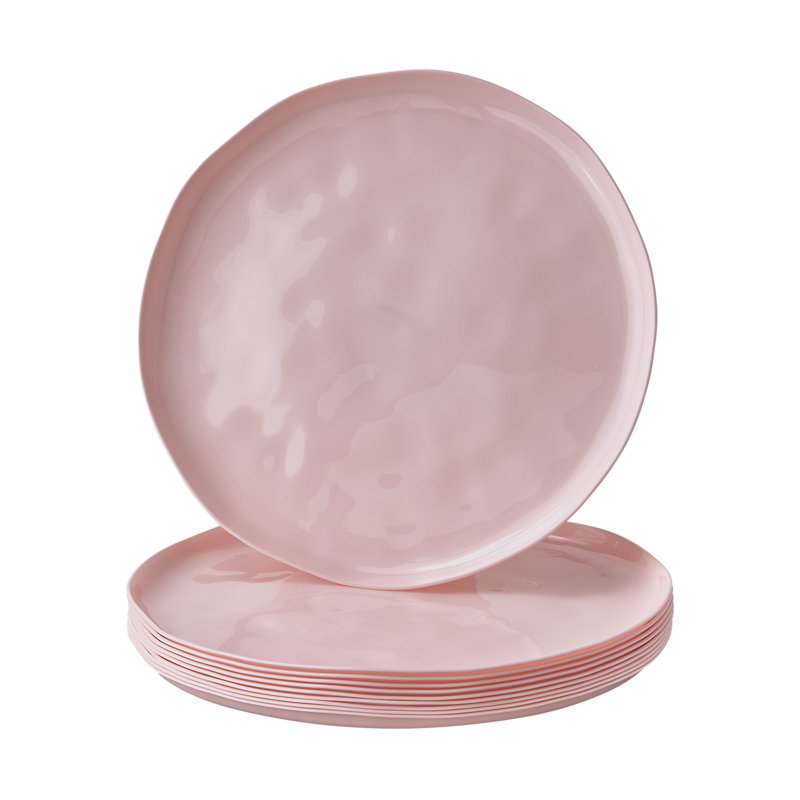 Assiette plate Vilja, Rose