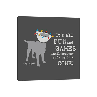 Fun And Games Holiday by  Wrapped Canvas