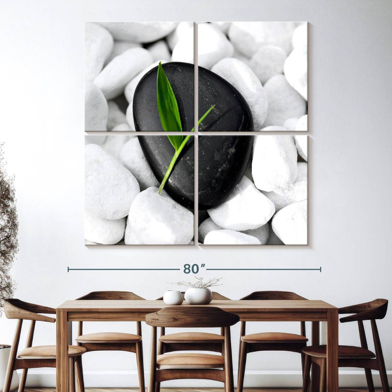 Kerrick Sunlit Zen Stone, 74" H x 74" W