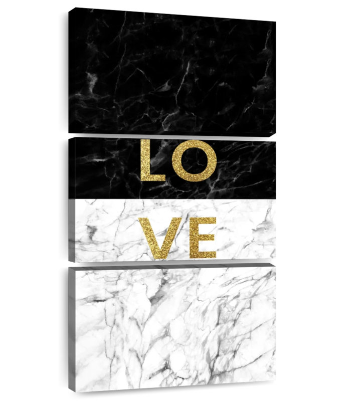 Love Typography, 62" H x 30" W