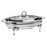 Oval Silver Plated Casserole