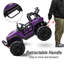 Ride-On Jouets Outfunny 24 volts véhicules tout-terrain à piles avec télécommande-94621301