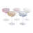 Audrey 4-Piece Set Hand Etched Coupe Glasses-112306532