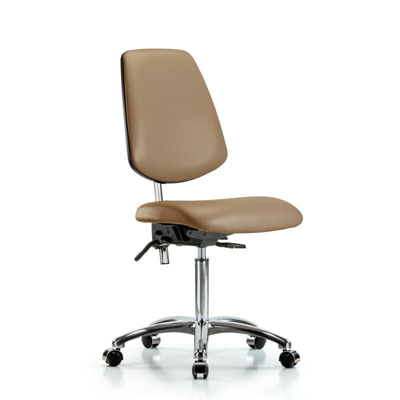 Chaise de travail Isabell, Roulettes, Non inclus, Taupe
