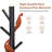 Jedriel 8-hook Freestanding Adjustable Wooden Coat Rack for Entryway,Bedroom,Office-397278283