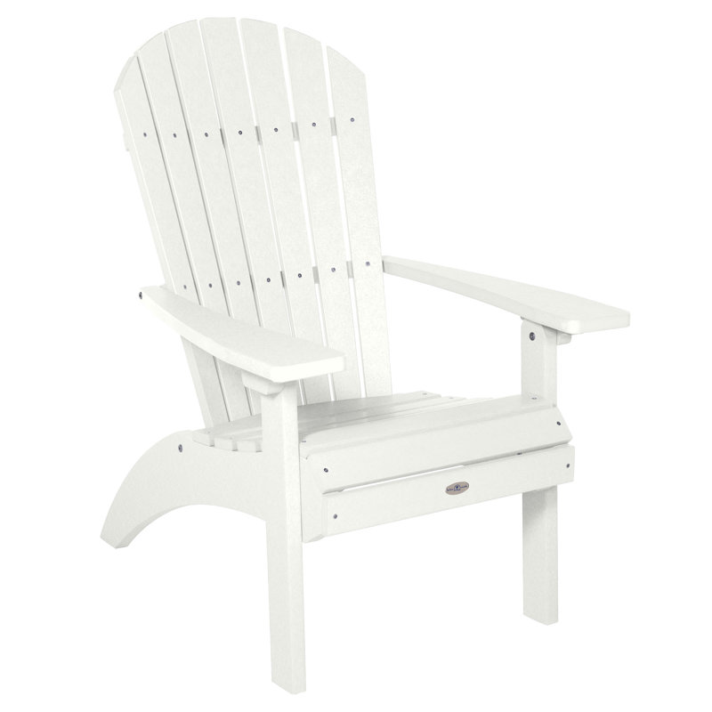 Chapmon Comfort Height Adirondack Chair, White