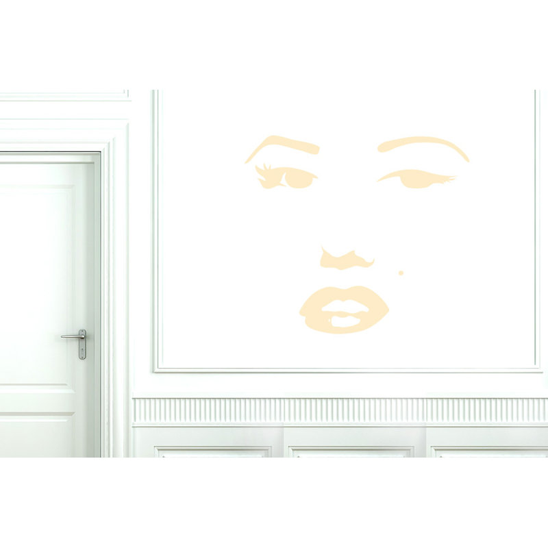 Entertainment Wall Decal, Medium, Beige