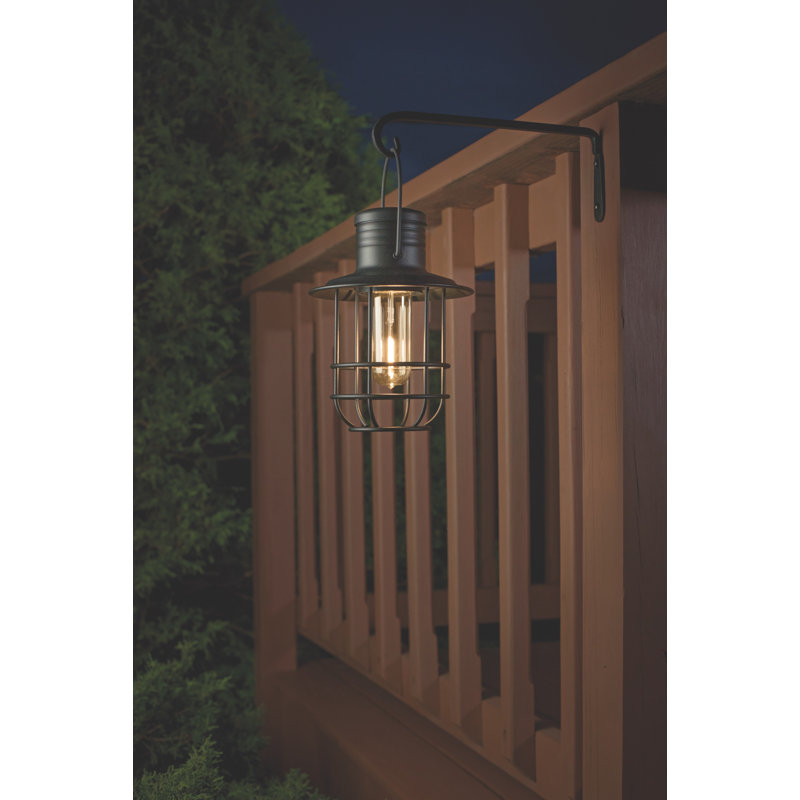 9'' Battery Powered Integrated LED Outdoor Lantern