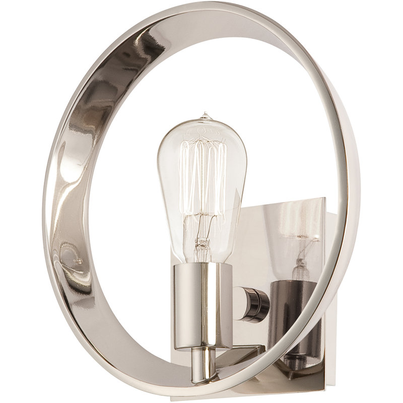 Armed Sconce, Imperial Silver