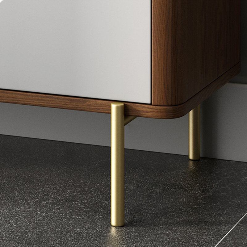 Armoire latérale de rangement moderne et minimaliste extensible