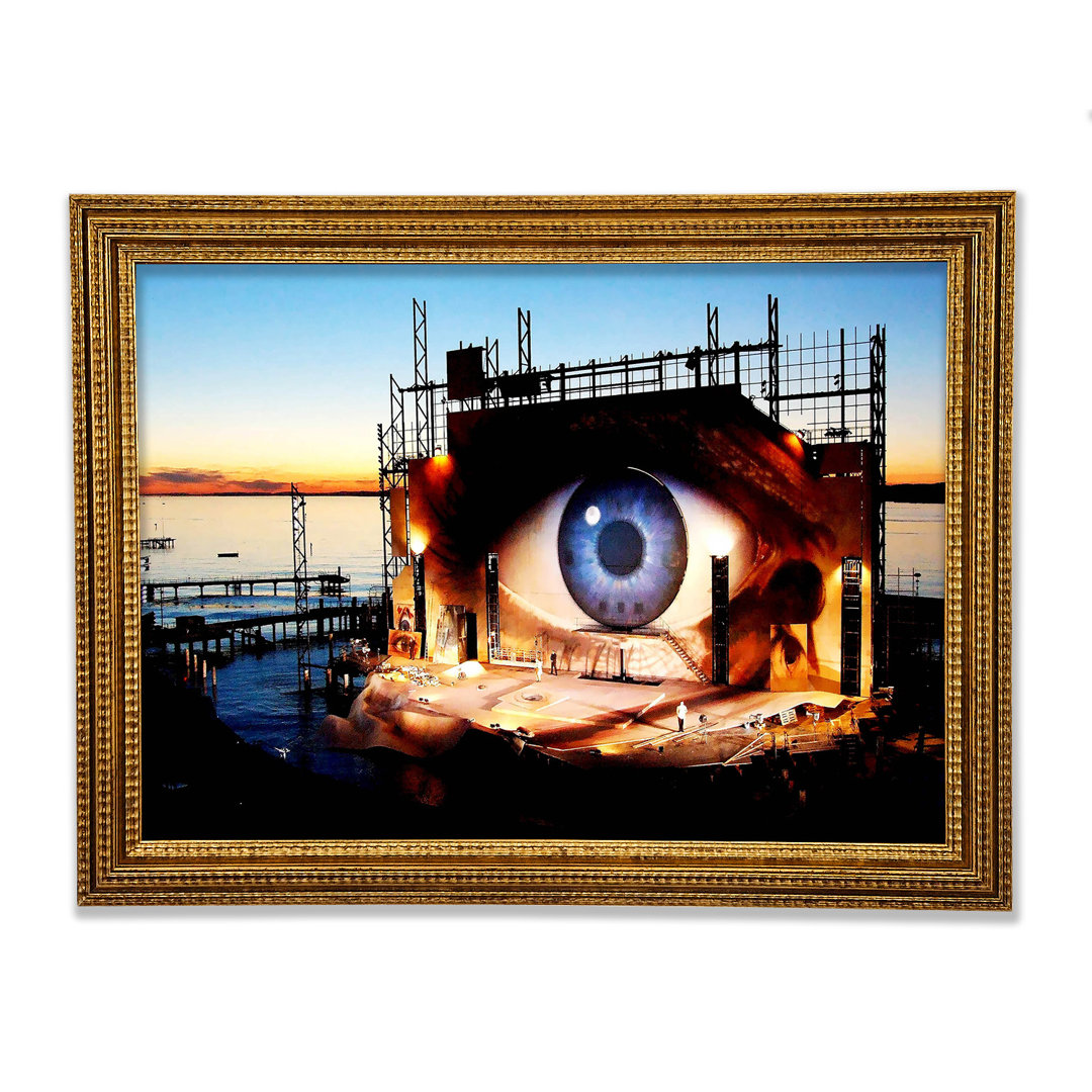 Eye Watching You - Einzelne Bilderrahmen Kunstdrucke