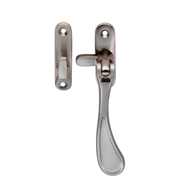 Reversible Casement Fastener with Hook and Mortice Plate