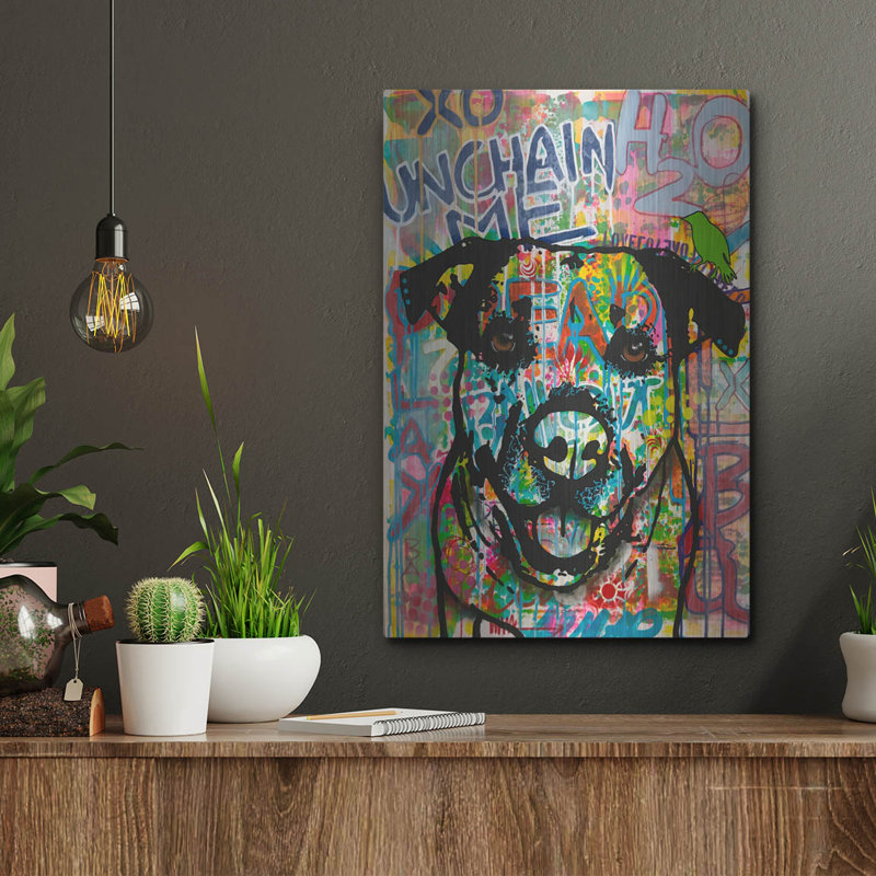 «Unchained» par Dean Russo Studios, art mural en métal, H 16 po x l 12 po