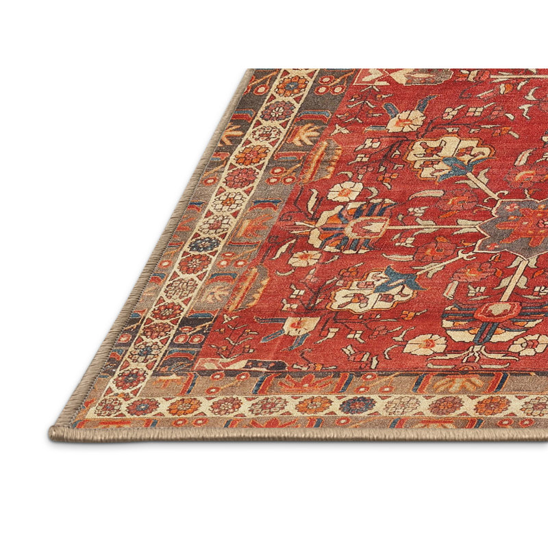 Oriental Indoor Rug, Rectangle 5' x 7'