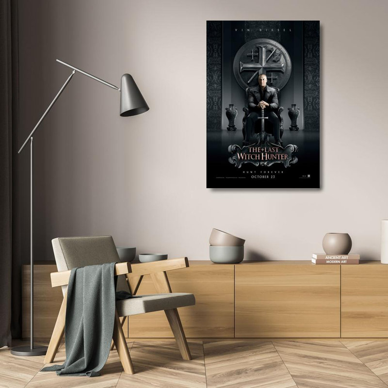 Le dernier chasseur de sorcières, H 24 po x l 16 po