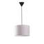 Lustre en métal avec capuchon en coton-1248532253
