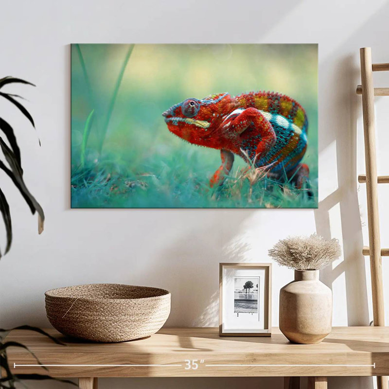 Brampt Vibrant Chameleon, 16" H x 24" W