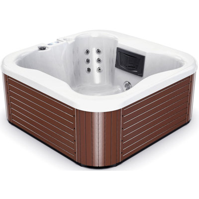 Luxuria Spas 110 Volt 28 - Jet Acrylic Rectangle Standard (Hardwired) Hot Tub