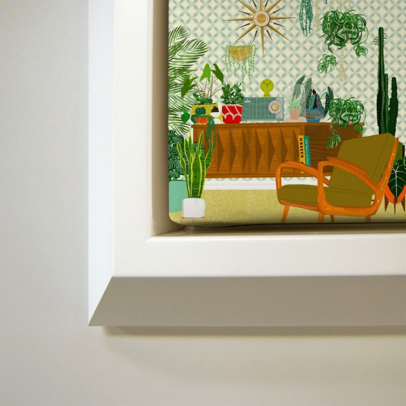 «Plant Living Room» par Jen Bucheli - Impression sur toile