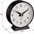 4.5" Battery Operated Antique Retro Analog Alarm Clock, Small Silent Bedside Desk Clock With Night Light, Battery Operated