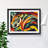 Abstract Tiger Painting - Single Picture Frame Print-1115701694-1115701695