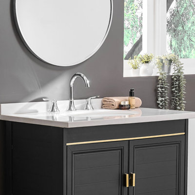 8 Inch Widespread Bathroom Faucet With Drain Assembly 3 Hole Bathroom Sink Faucets Stainless Steel Double Handle Bathroom Basin Taps With Swivel Spout