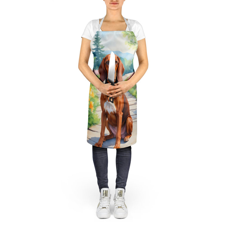 Floral Bib Apron