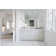 Ladena® Vitreous China Rectangular Undermount Bathroom Sink with Overflow