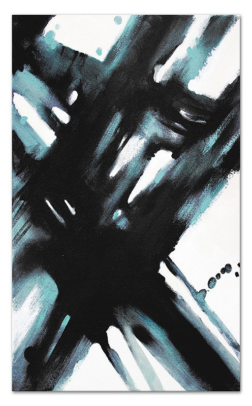Abstraction - Wrapped Canvas Painting