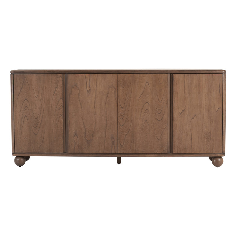 Harlyn 4-Door Buffet - Walnut, Walnut