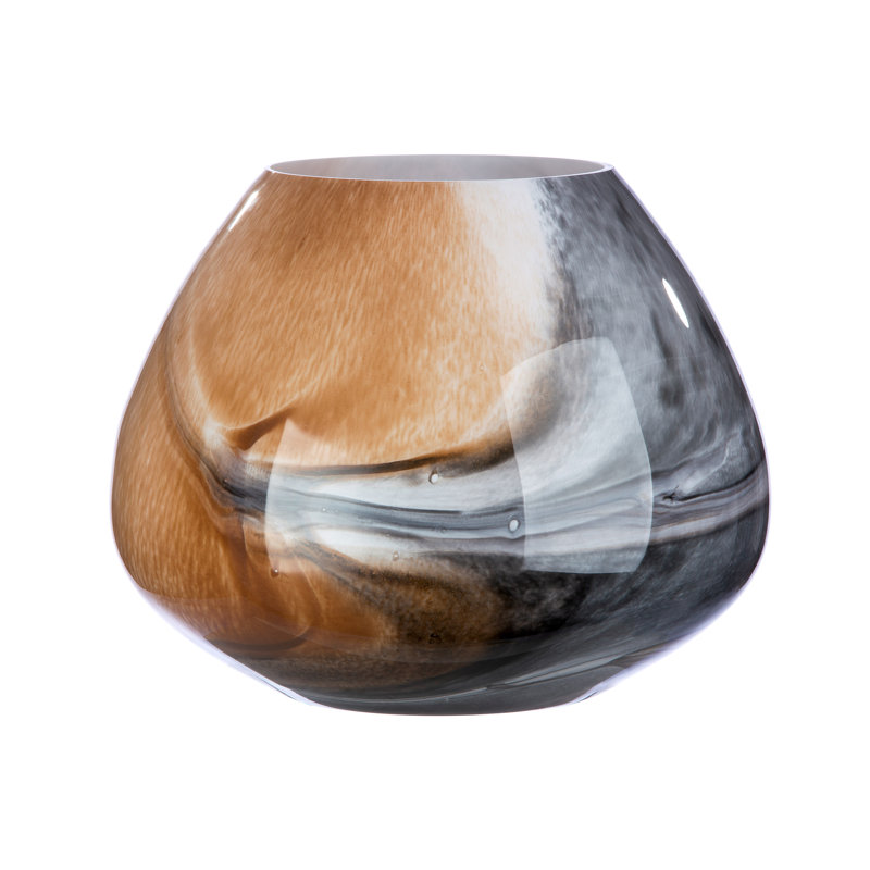 Anniek Handmade Glass Jar, 30cm H x 38cm W x 38cm D